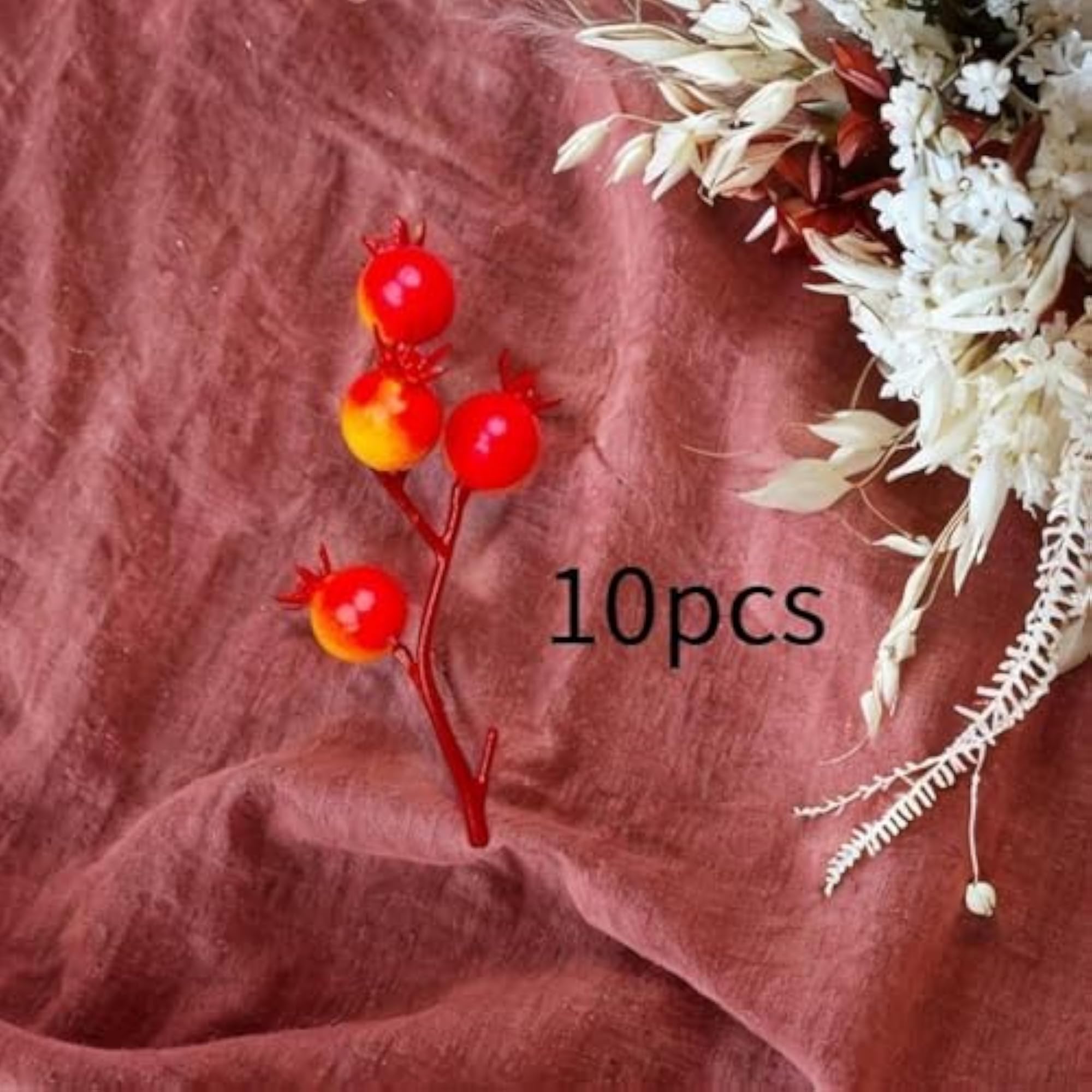 Artificial Pomegranate Tree Branch for Home Decoration